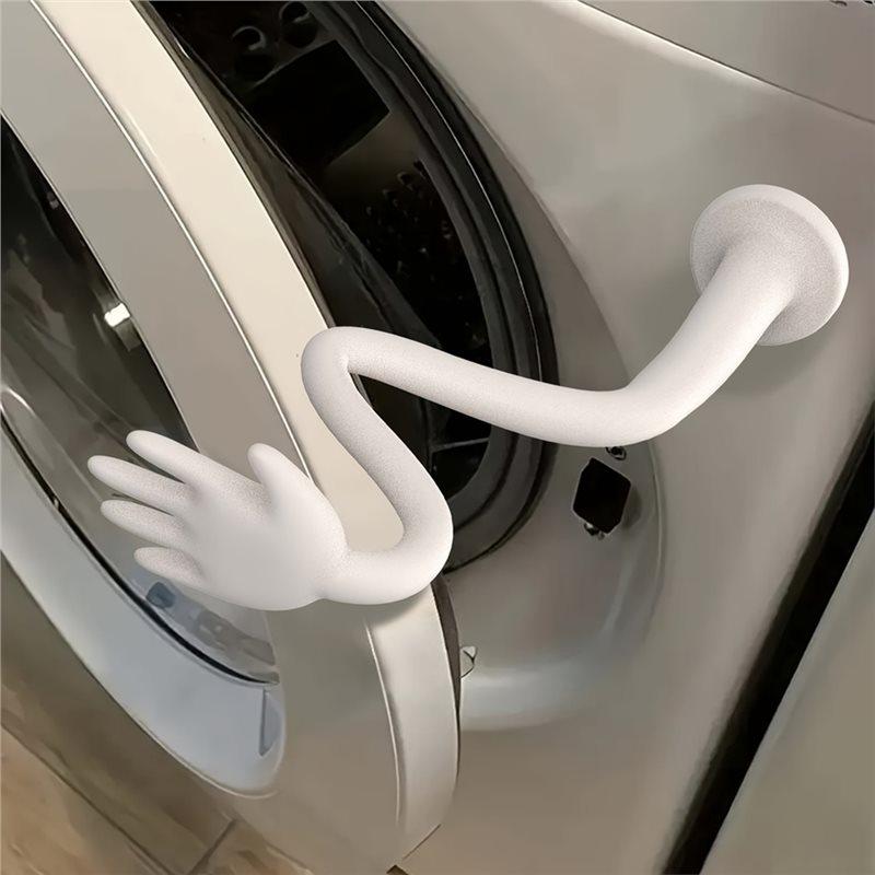 B02C-Stopper Sturdy Bendable Silicone Washer& Dryer Door Prop For Fresh& Odor, Accessories