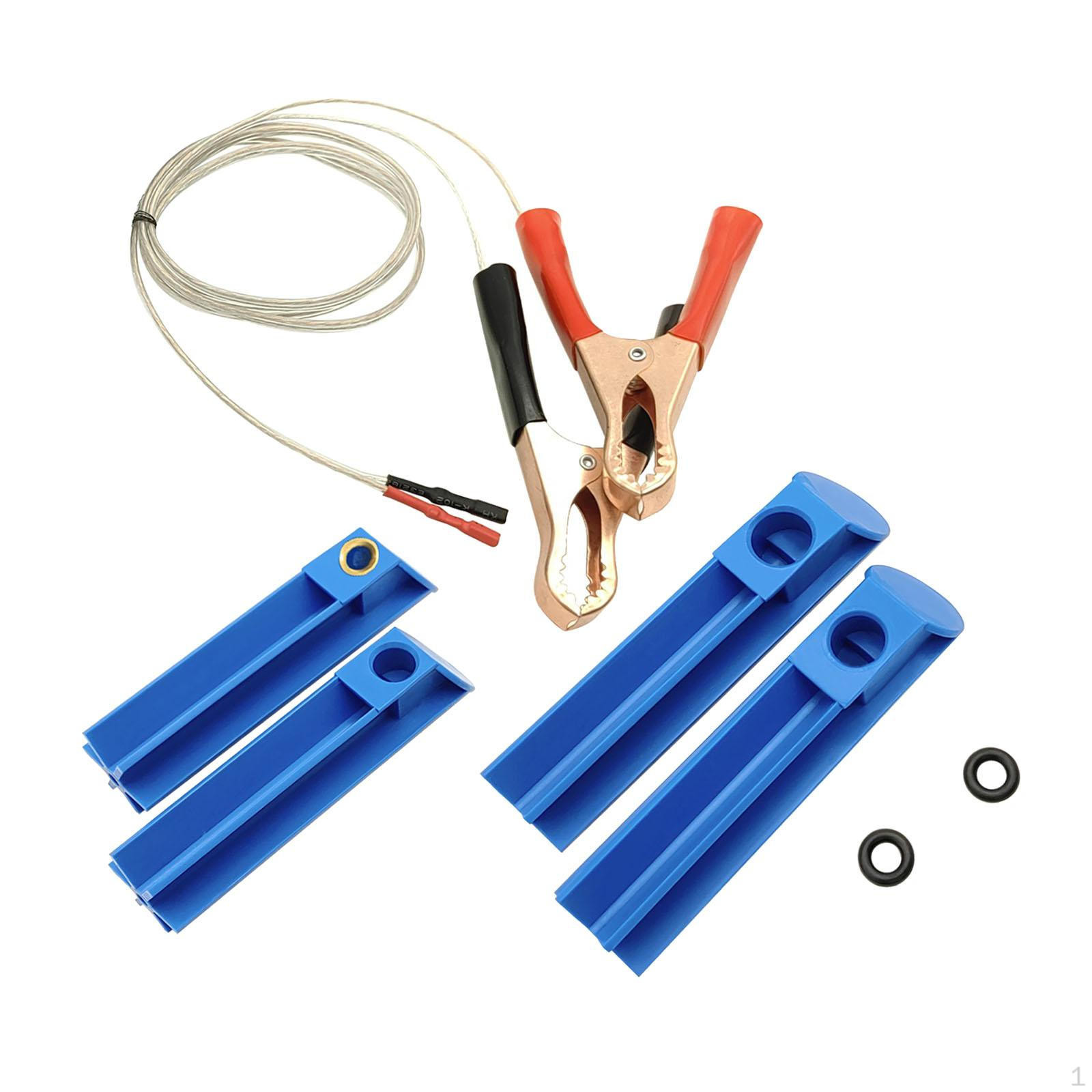 

Automotive Injector Cleaner Set, 12V 24V for Tester, Flush Adapter DIY