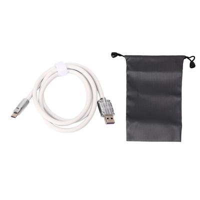 Kabel do ładowania USB C 66W Szybkie ładowanie Płynny silikon Pogrubiony kabel ładujący typu C do telefonu