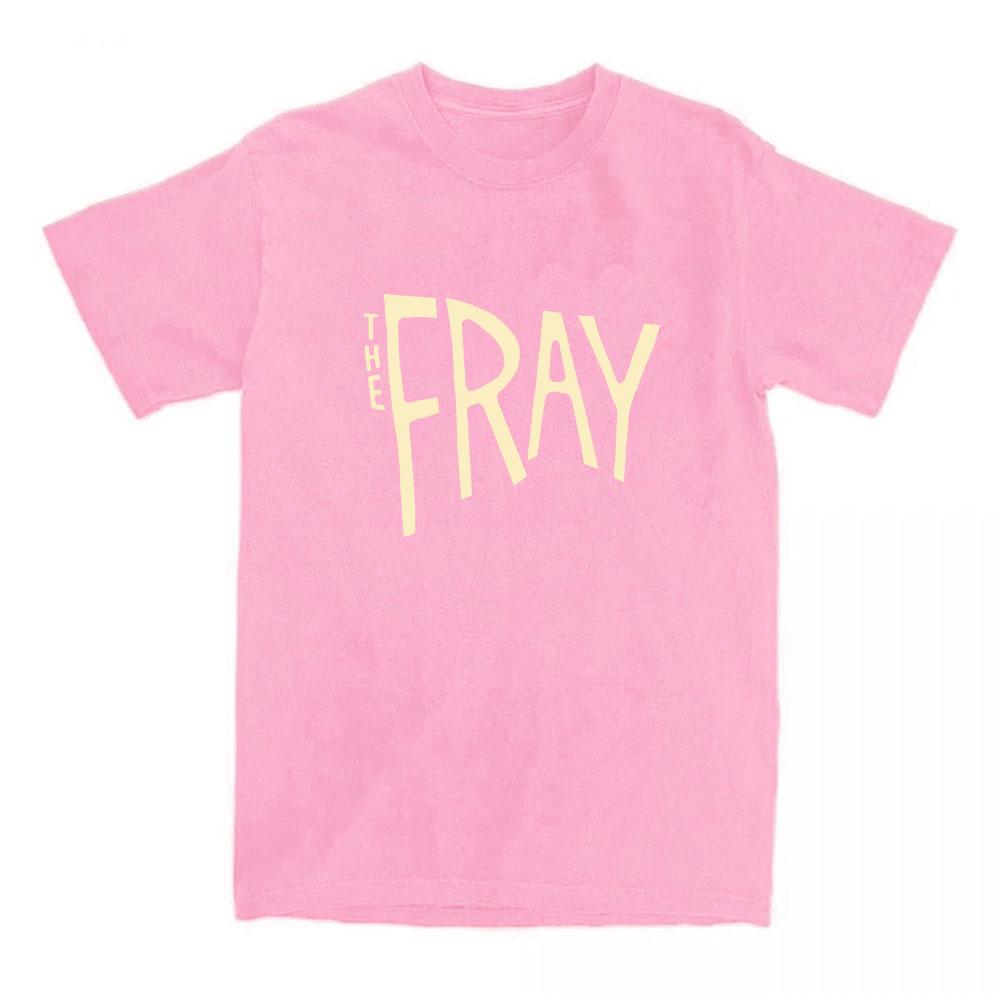 THE FRAY Pásmové Grafické Tričko s Krátkým Rukávem Bavlna Volné Pánské Tričko Unisex Streetwear Těžká Mentální Ležérní Pánské/Dámské Oblečení Tričko