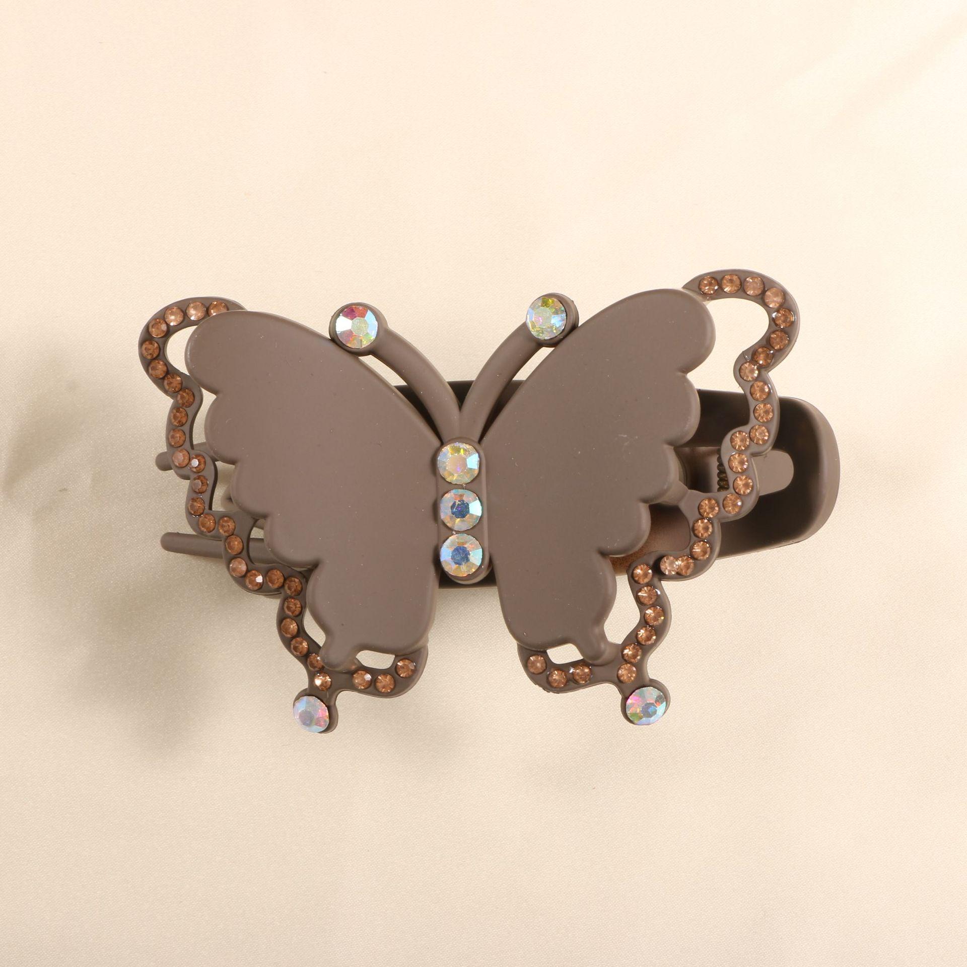 

Versatile Double-Layer High-End Duckbill Butterfly Hair Clip - Sweet Claw Accessory for Women