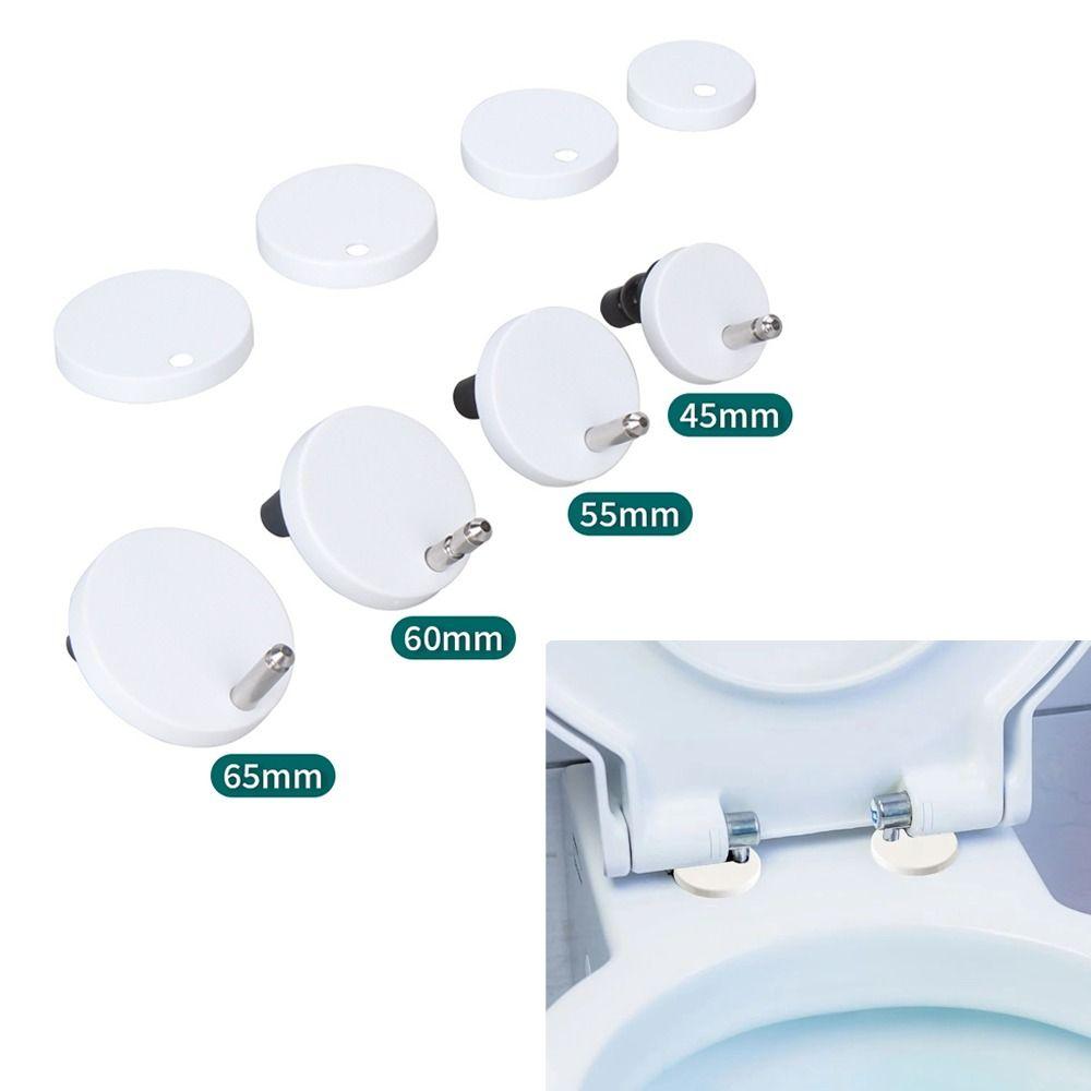 Tampa Decorativa para Parafuso de Dobradiça de Vaso Sanitário 55/60/65mm Tampa para Parafuso de Vaso Sanitário Reparo de Vaso Sanitário