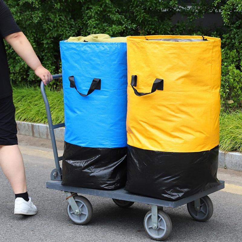Heavy Duty Waterproof Moving Bags Extra Large Wear Resistant Organizer for Small Business Goods Delivery Transport
