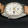 USED VINTAGE SEIKO 5 AUTOMATIC 7009A JAPAN MENS WHITE COLOR DIAL WATCH A433211-2 R115-a433211