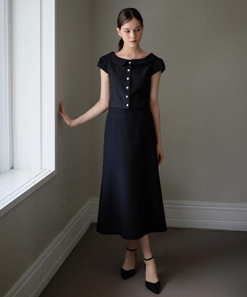 Towave Ann Mermaid Skirt_Black