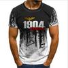 BENFICA Football Club Gradient Men's T-shirt Summer Fashion Sports Quick Drying Extra Large Short Sleeved Shirt Loose Casual Top