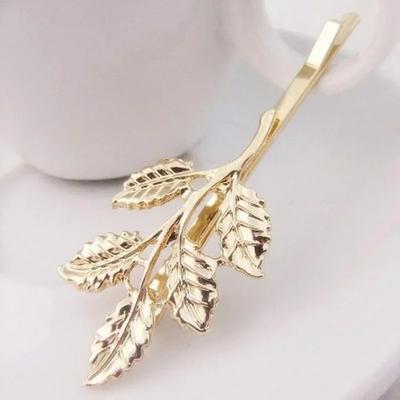 Leaf Olive Branches Fashion Wedding Hair Accessories Olive Branches Leaves Beautiful Bride Hairpin Side Folder Jewelry Hairwear