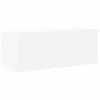 4 piece TV cabinet set white particleboard