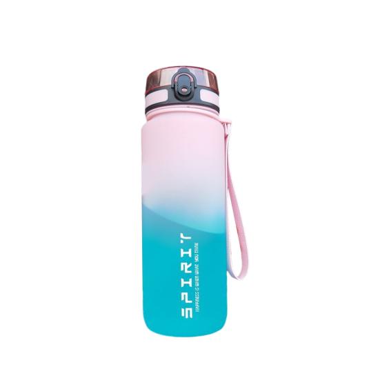 Water Bottle BPA Free Leak-proof Gradient Color Sport Cup for School Drinking Cup Travel Drinking Mug