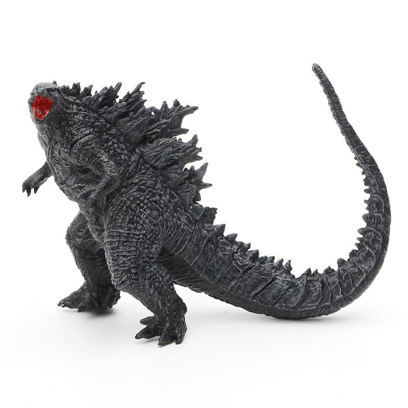 Lebendiges Rotes Godzilla Modell Spielzeug Atemberaubendes PVC Sammlerstück Auto Schreibtisch Blind Box