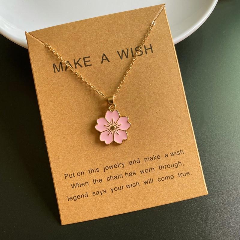 

Fashion White Sunflower Pendant Zircon Set for Women Girl Gift Romantic Necklace Earrings Set Trendy Zircon Wholesale