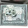 Fustelle in metallo con cornice rettangolare a forma di fiore, fai da te, scrapbooking, biglietti, album, stencil