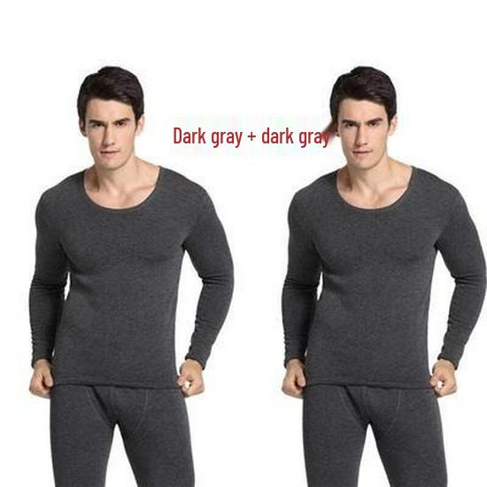 

Чоловічий комплект термобілизни: Купуй один, отримай один безкоштовно - Захист від холоду з плюшевим вельветом для осені та зими 3XL [145-160 lbs]