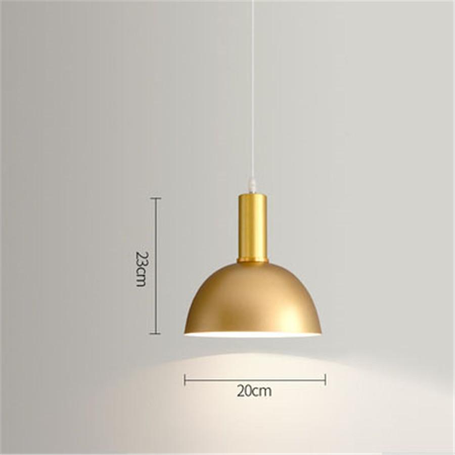Thrisdar Modern Iron Led Pendant Light E27 Bedside Bedroom Bar Hanging Lamp kitchen Restaurant Dining room Pendant Lamp