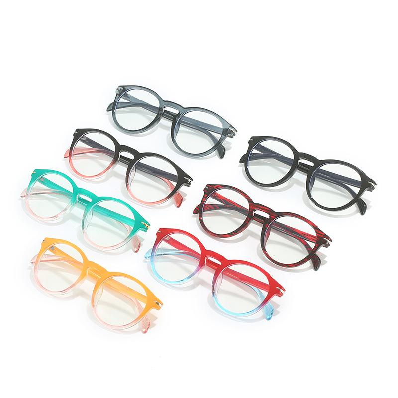 New European and American Glasses Round Full-Frame Frames for Men and Women, Internet-famous Frames