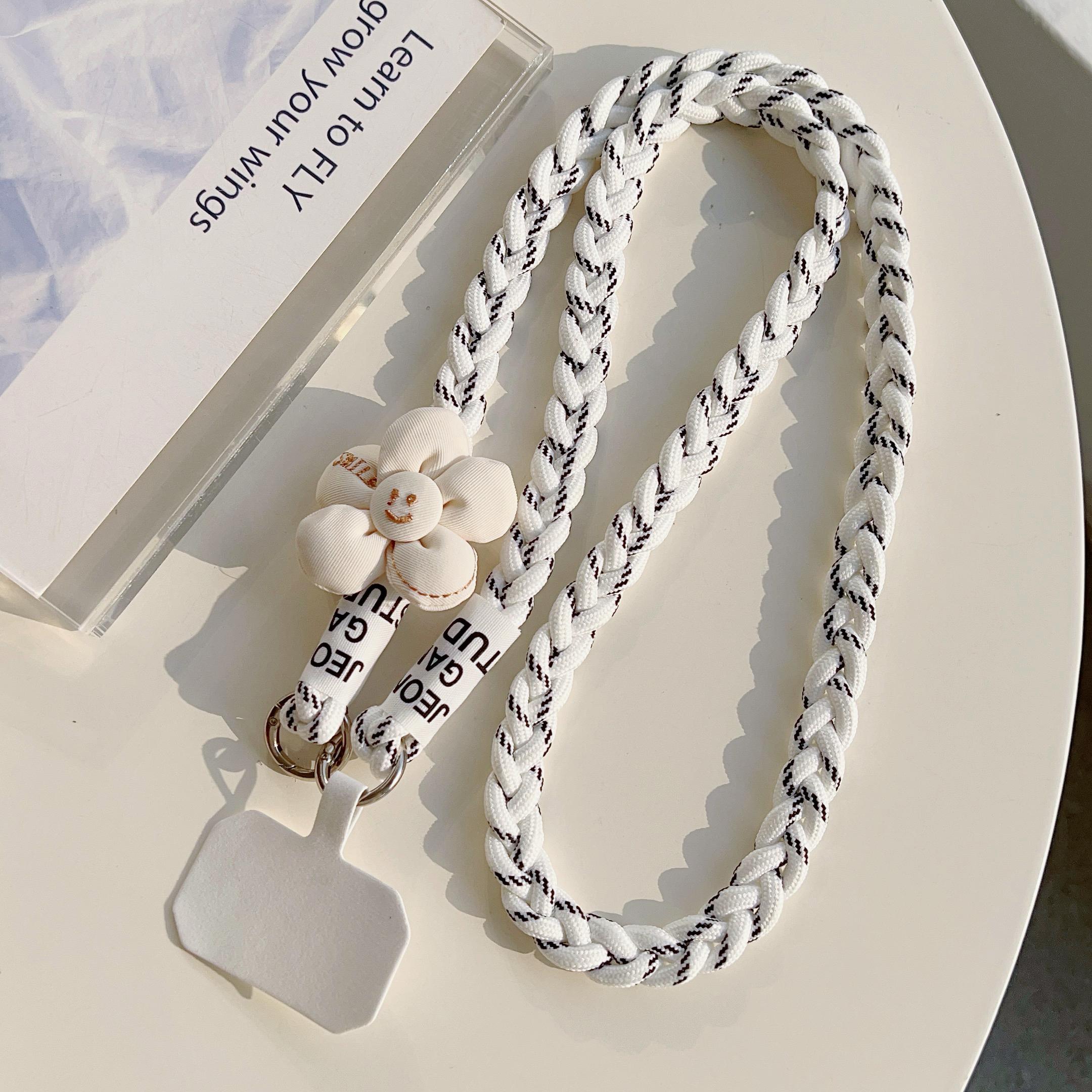 

1Pcs Can Be Carried Outdoor Mountaineering Mobile Phone DY Lanyard Women s Belts Woven Hanging Ornaments Anti Loss Lanyards Neck Polyester / Nylon