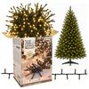 Christmas Lights 768 LEDs Warm White Indoor / Outdoor 5.5M Timer 8F
