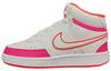 Court Vision Mid Shoes For White/Pink Women's DD8494-181