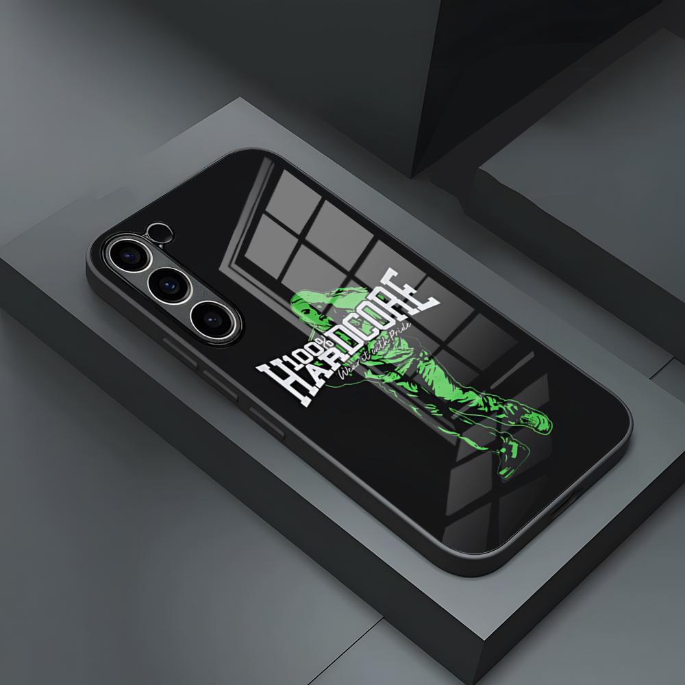 

100 Hardcore Dog To The Bone Phone Case for S24 Ultra Samsung S23 Fe S22 S20 S21 Plus Galaxy A54 A34 A24 A53 Note 20 Glass Cover Samsung s20ultra