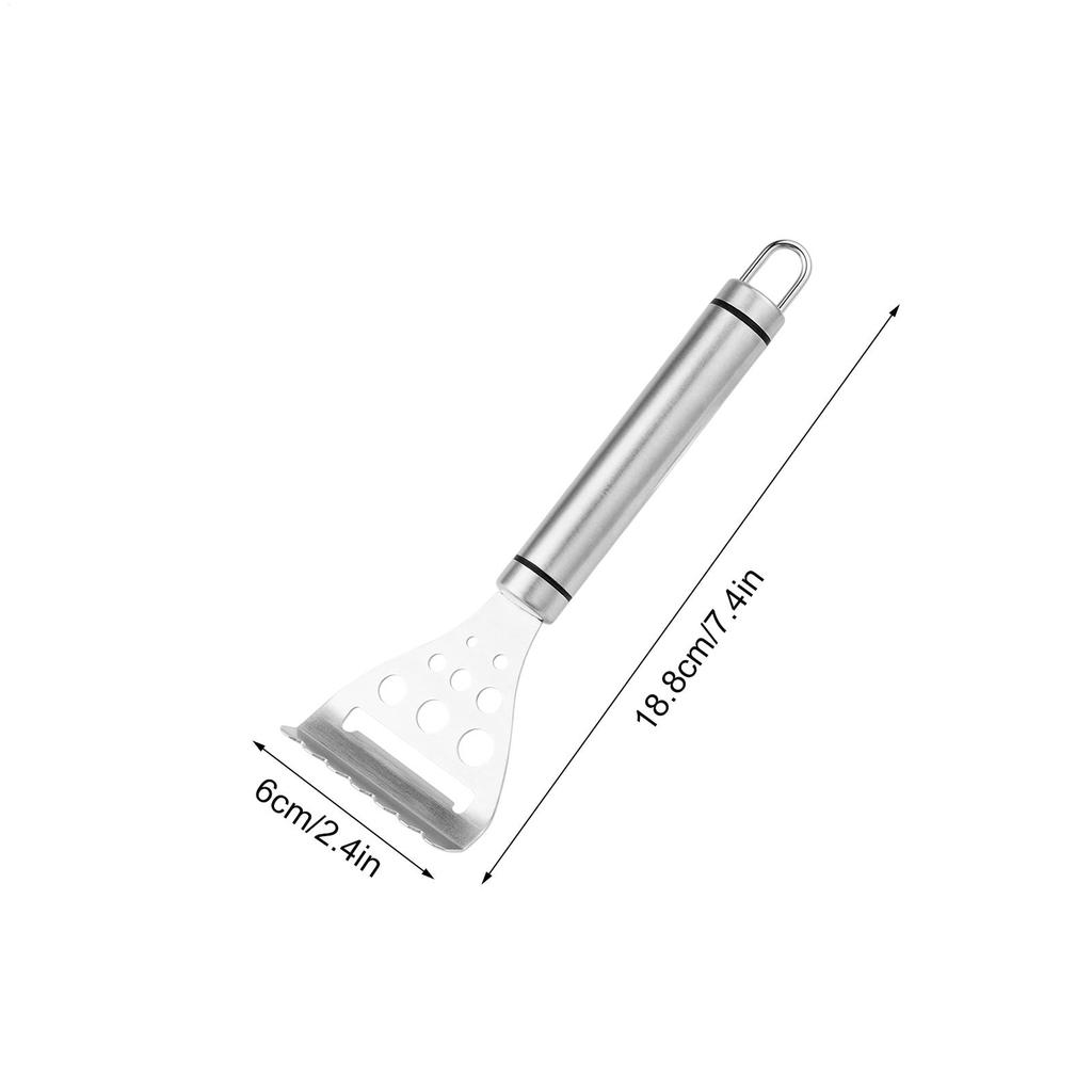 Cheese Slicer Cheese Scraper Handheld Stainless Steel Cheese Peeler Slicer Cutter Butter Slice Cutting Knife Kitchen Cook Tool