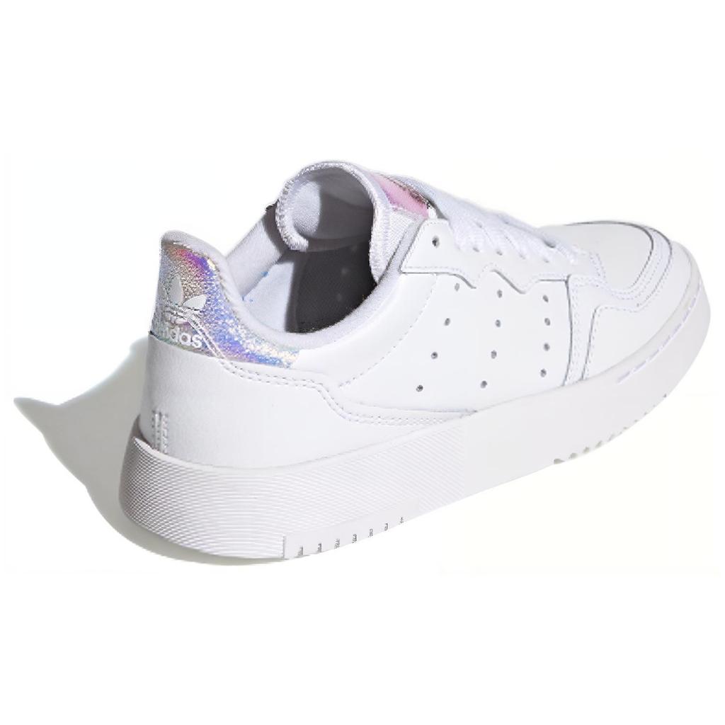 (GS) Adidas Supercourt 'Cloud White Metallic' Kids' EG8489