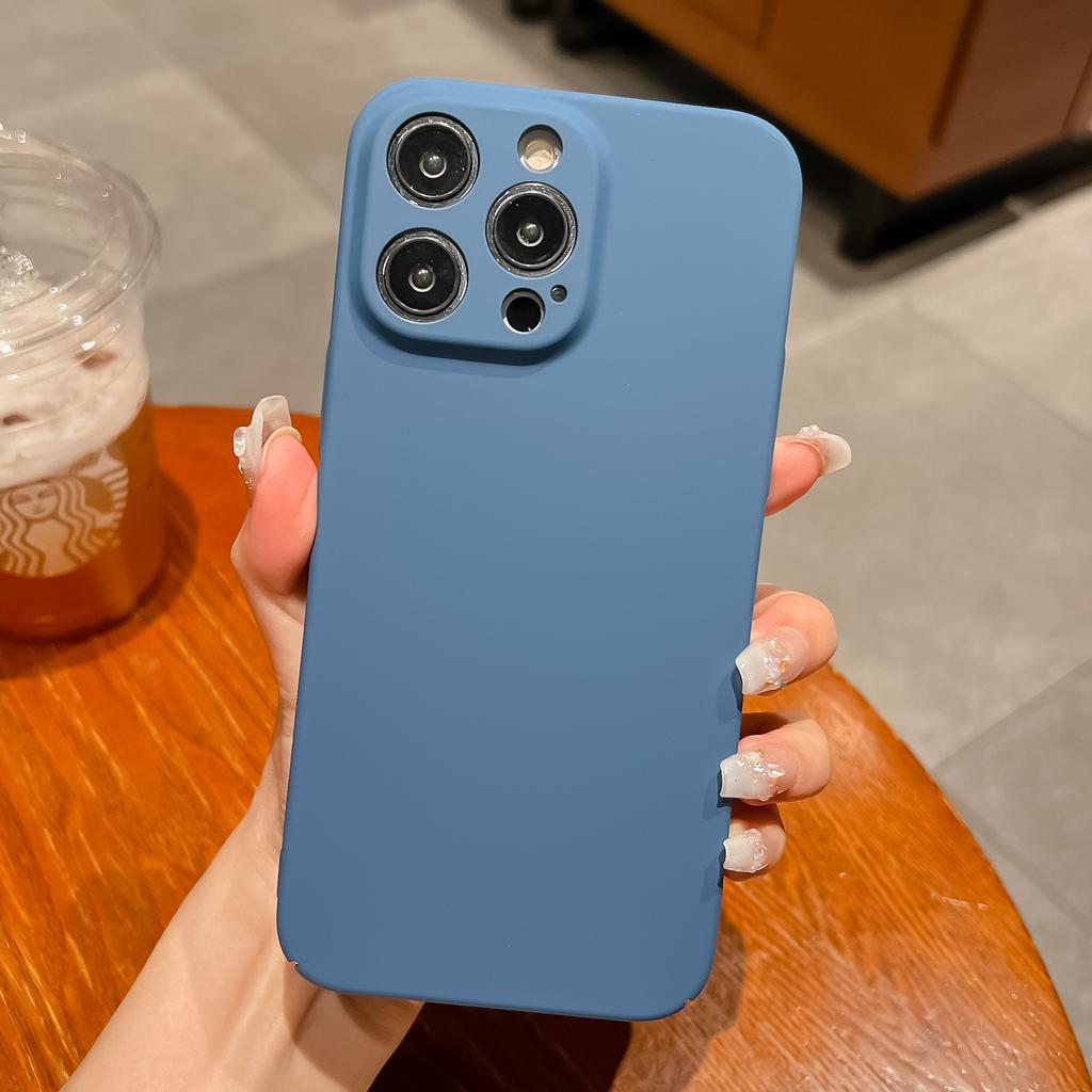 For iPhone 13 Pro PC Phone Case Rubberized Skin-touch Protective Phone Cover