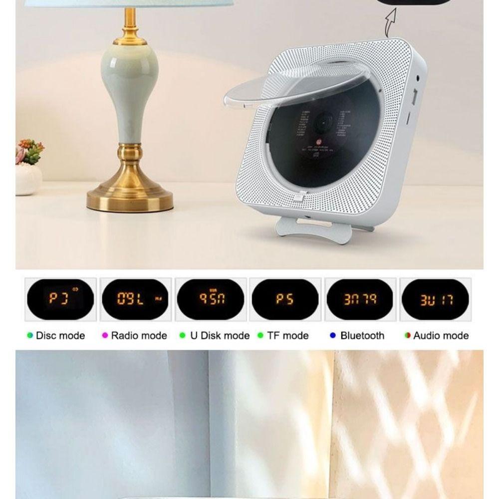 LED ekranlı Bluetooth CD Çalar (Şarj fonksiyonu ile)