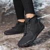 Unisex Five-Finger Cotton Snow Boots: Warm, Non-Slip, Wear-Resistant, Thickened Outdoor Winter Footwear.