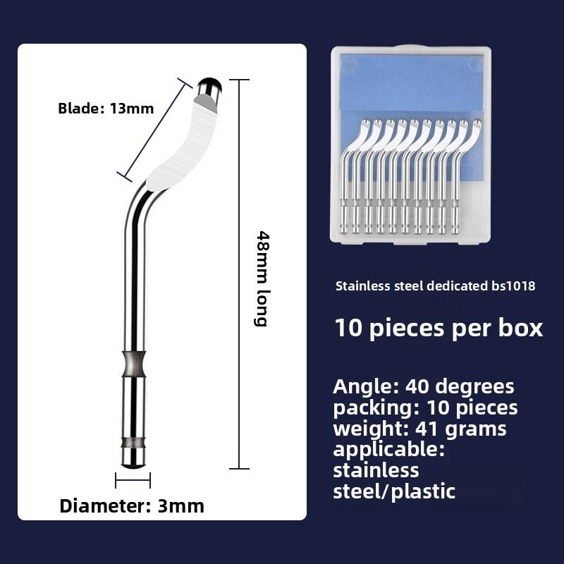 DIY Edge Cutter NB1111 Deburring Handle for Copper Tube Reamer Tool Parts Trimming Knife BS1111 Burr Scraper Accessory 1116