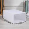 6/12 White Shoe Boxes and Shoe Cabinets, Foldable Dustproof Storage Boxes, Stackable Flip Boxes, Shoe Box Storage Supplies