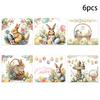 New, Easter Themed, Retro Cute, Bunny, Mini Sticker Bottle Stickers, Party Decoration Stickers, Supplies
