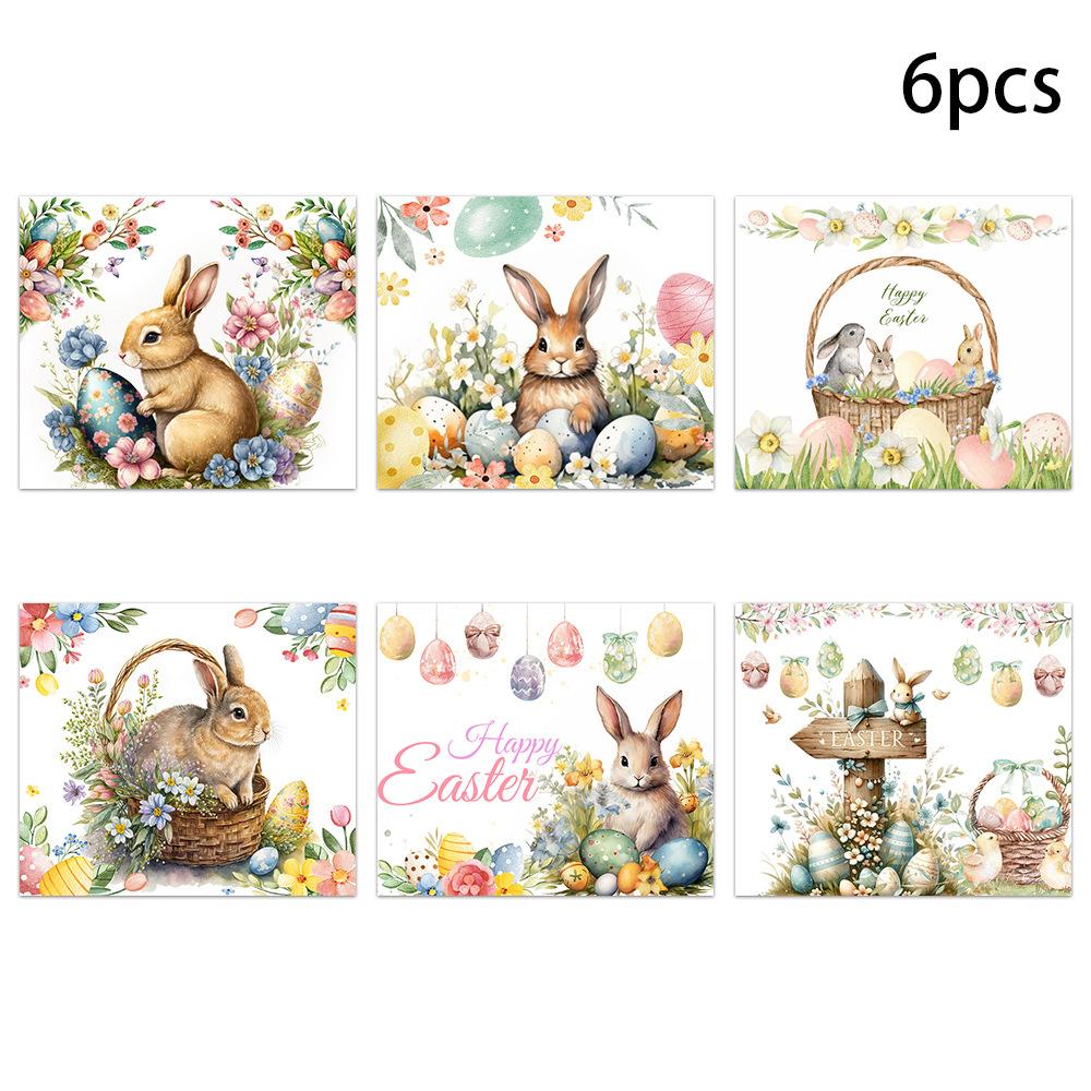 New, Easter Themed, Retro Cute, Bunny, Mini Sticker Bottle Stickers, Party Decoration Stickers, Supplies