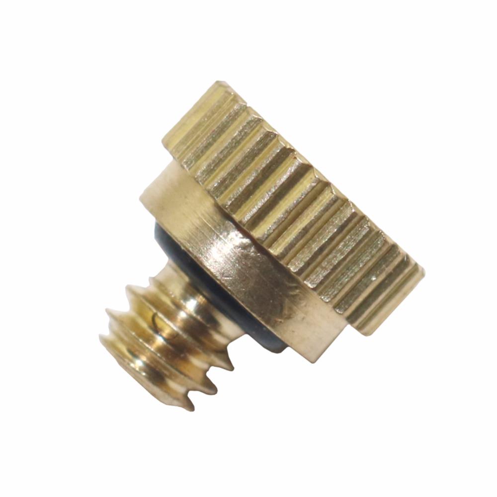 10Pcs 0.2/0.3/0.4/0.5mm Low Pressure High Quality Brass Fog Misting Nozzles Connectors Garden Water Irrigation Sprinkler Fitting