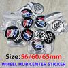 DMNX2 4 Stück 56mm 60mm 65mm Auto Radnabenabdeckungen Hup Emblem Für Park Avenue royaum enclave Encore LaCrosse Verano Excelle GT
