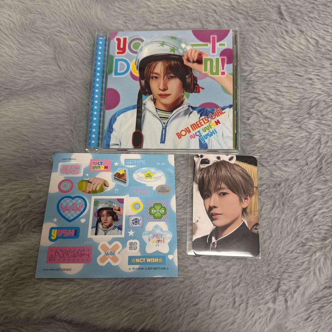Used NCT WISH YUSHI Tradable Card Edition Bonus mumo