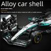 Bburago 1:43 Scale Mercedes-AMG F1 W15 W16 Formula 1 Racing Car Diecast Alloy Model Simulation Vehicle Collectible Gift for Kids