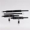 Role-playing 2 PCs Adult Sex Cuff for Women Men PU Leather Handcuffs Choker Collar Couple Adult Games Flogger Restraints