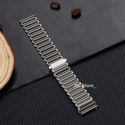 20mm 316L Wysokiej Jakości Pasek do Zegarka ze Stali Nierdzewnej Bransoleta Bonklip Szybki Demontaż Pasek Bransoleta Vintage Pasek Metalowy Uniwersalny