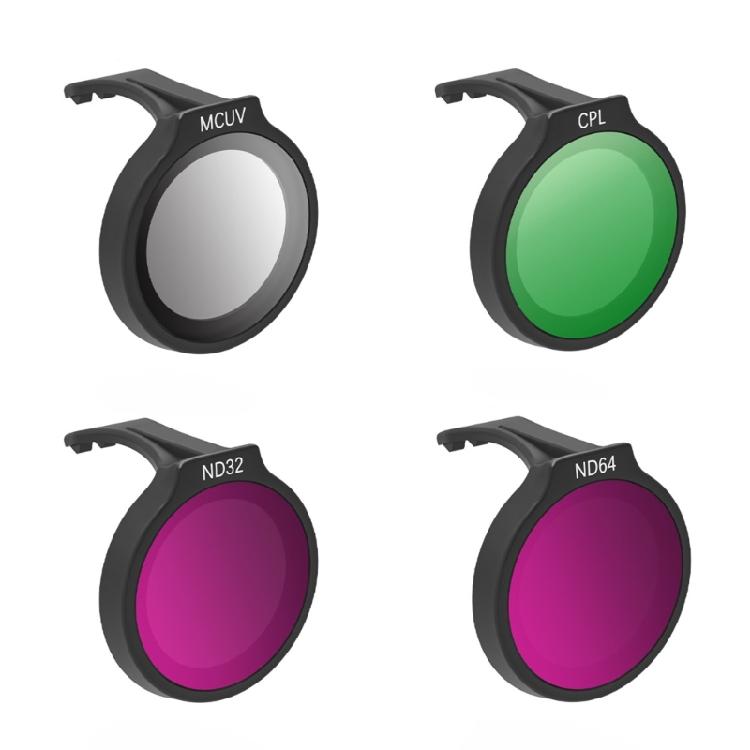 Comprehensive Lens Filter Collection For UAV Quadcopter, Multiple Coated MCUV ND8 CPL Filters Set