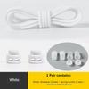 Elastic Laces Sneakers Round Lock Shoelaces Without Ties Kids Adult Quick Shoe Laces Rubber Bands Lazy Shoeace Shoes Accessories