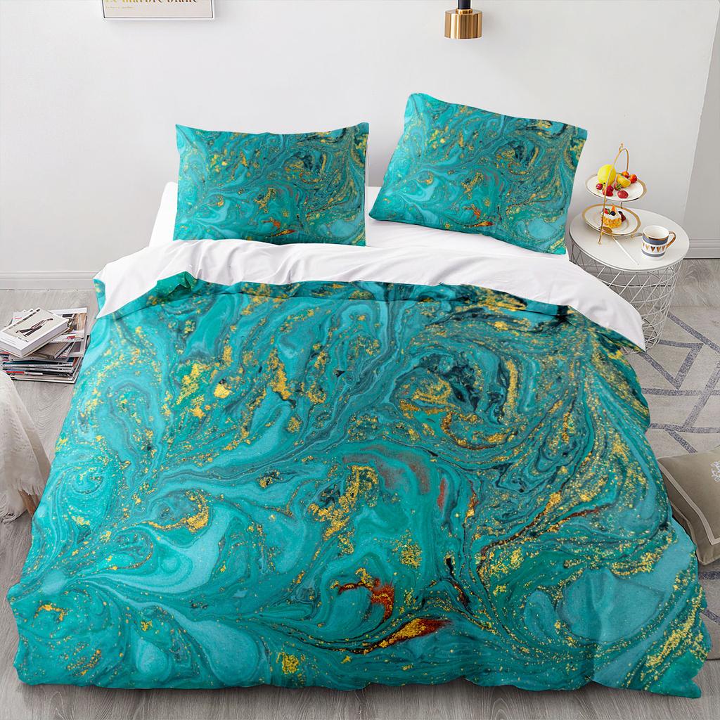 Textured Duvet Cover 3D Large Print Double Size Quilt Cover Bedding Set Single Set for Teens Adults Microfiber Single Double Qui