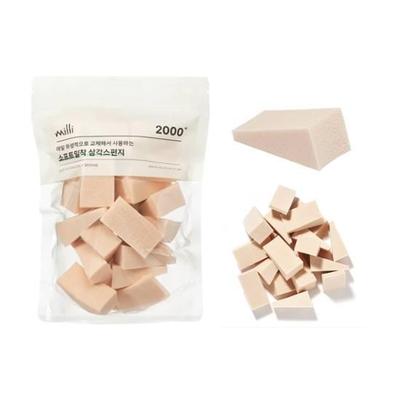Milli Soft Adhesive Triangular Sponge (24P) by Philimilli