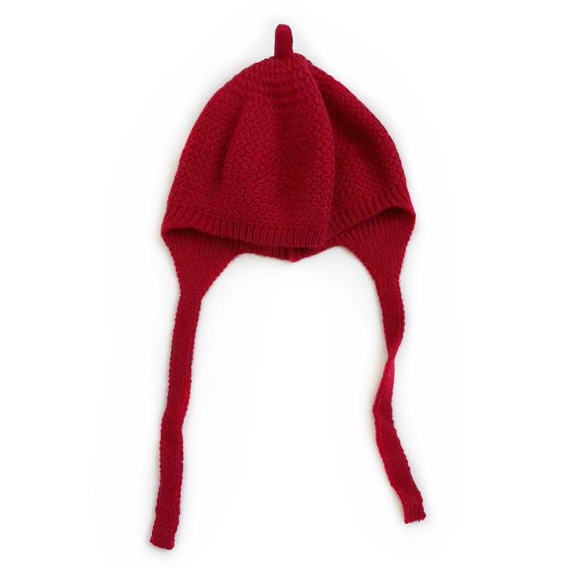 Cat Brother Autumn Winter Children's Cute Braids Beret - Sweet, Stylish Knit Wool Hat for Girls