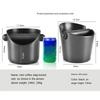 2024 Anti Slip Shock-absorbent Espresso Knock Box Anti Slip Coffee Grind Dump Bin Waste Bin With Detachable Knock Bar For Barista