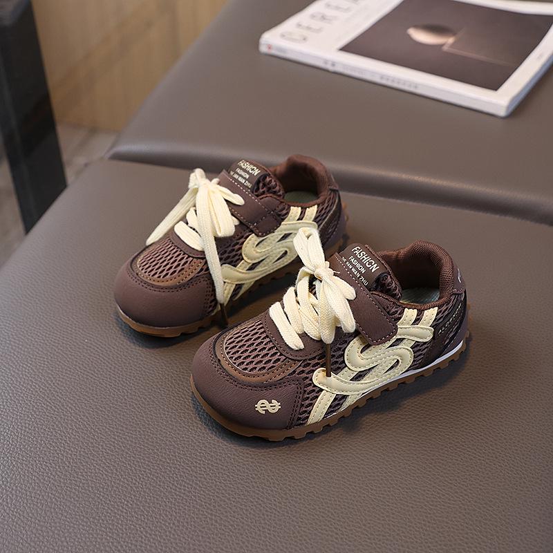 2025 Kids' Breathable Mesh Sneakers: Forrest Gump Style, Soft Sole Running Shoes for Boys and Girls