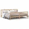 VidaXL Bed Frames with Headboard 180x200 Cm Solid Pine Wood, Bed, Bedroom Furniture, Wooden Bed, Bed 3306651