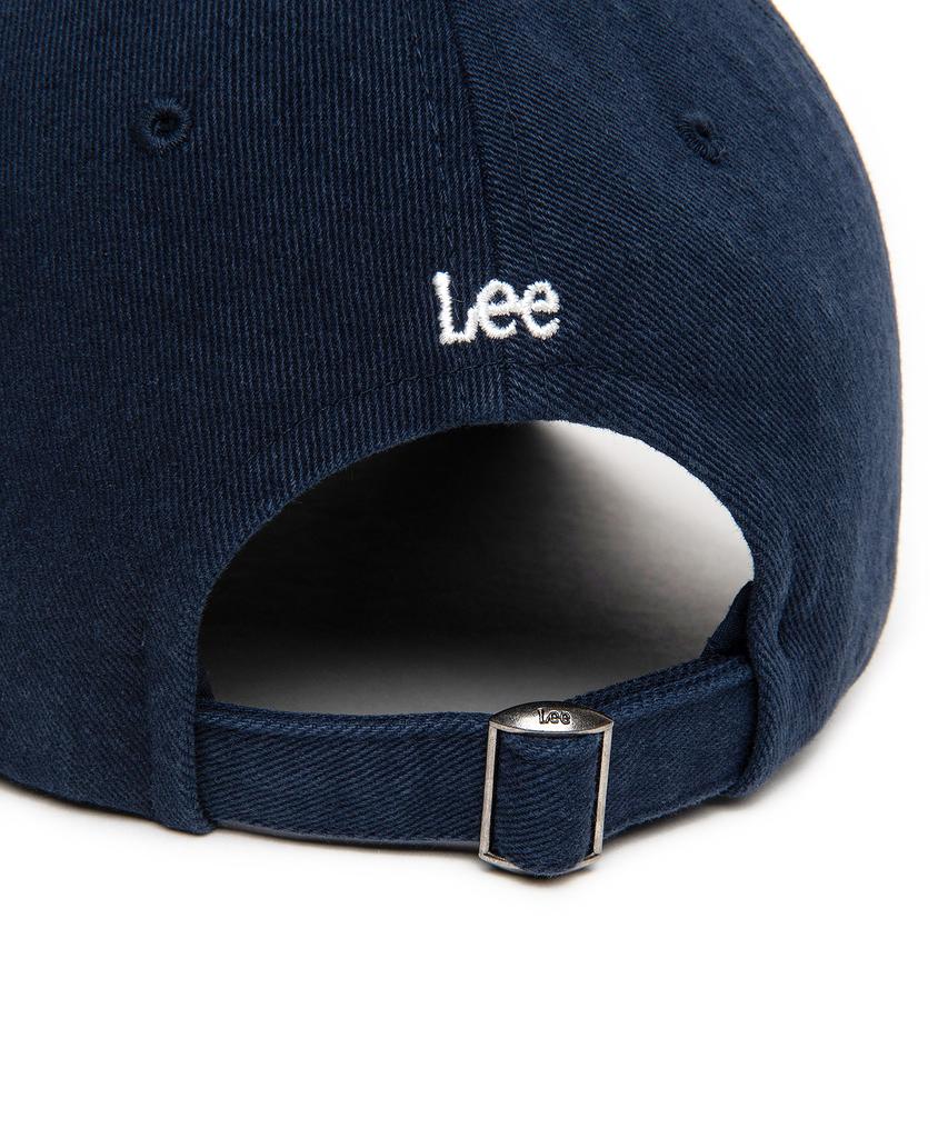 LEE Union Logo Cotton Ball Cap Navy