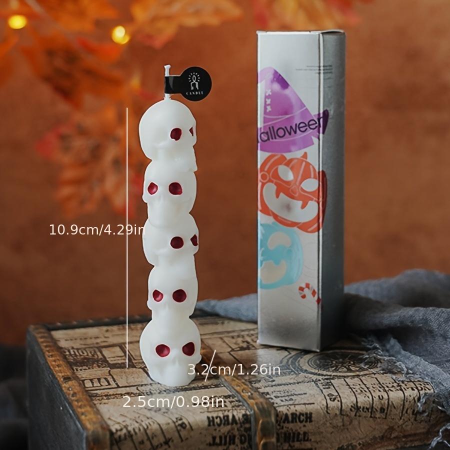 1pc Halloween Pumpkin Candle Finger Skull Head Scented Candle Party Decoration Ornament Gift Photography Prop