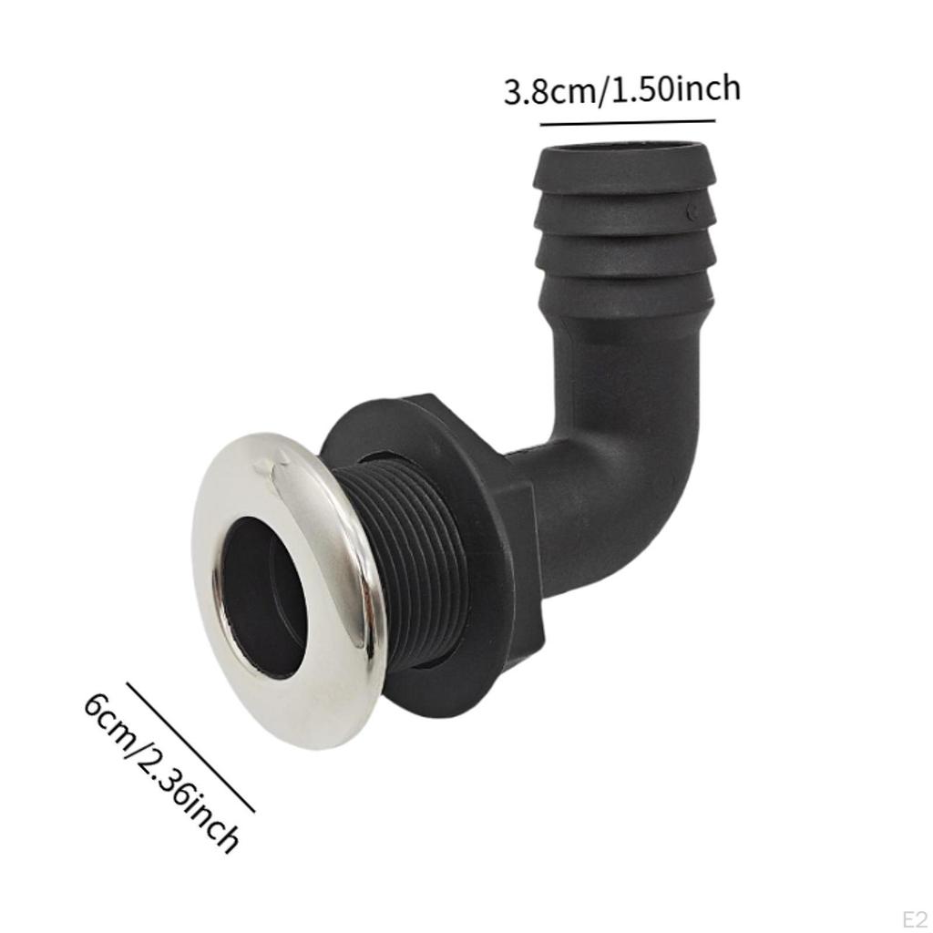 90 Degree Thru Hulls Fitting for Boat Plumbing