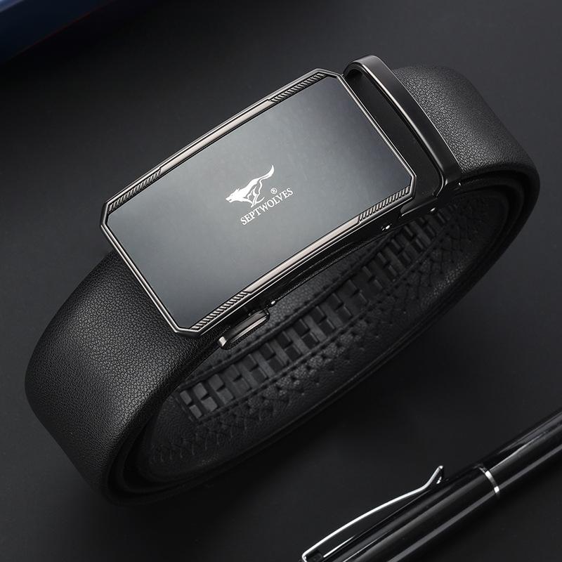 

Ремни для мужского ремня с автоматической пряжкой Ремень Высококлассный Универсальный ремень Высококлассный Подарок 130cm